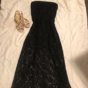 Bisou Bisou Strapless Formal/Prom Sequined Dress